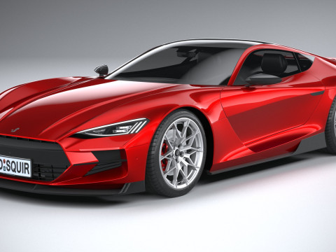 Generic Coupe 01 2025 3D Model