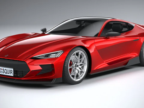 Generic Coupe 01 2025 3D Model