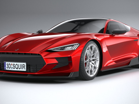 Generic Coupe 01 2025 3D Model