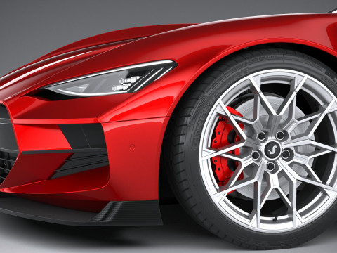 Generic Coupe 01 2025 3D Model