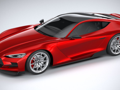 Generic Coupe 01 2025 3D Model