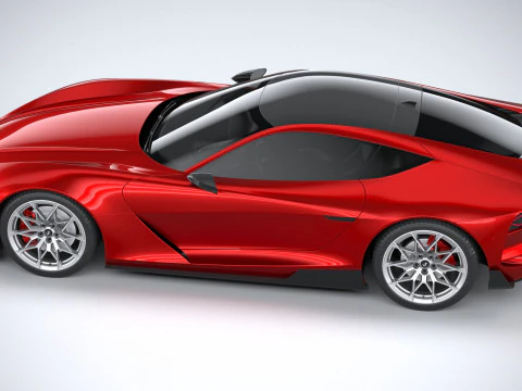 Generic Coupe 01 2025 3D Model
