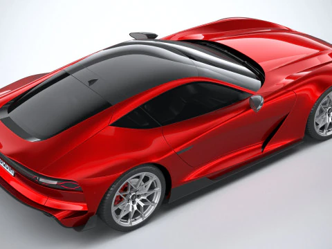 Generic Coupe 01 2025 3D Model