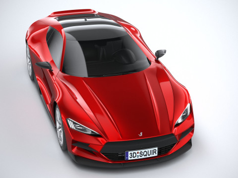 Generic Coupe 01 2025 3D Model