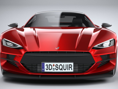 Generic Coupe 01 2025 3D Model