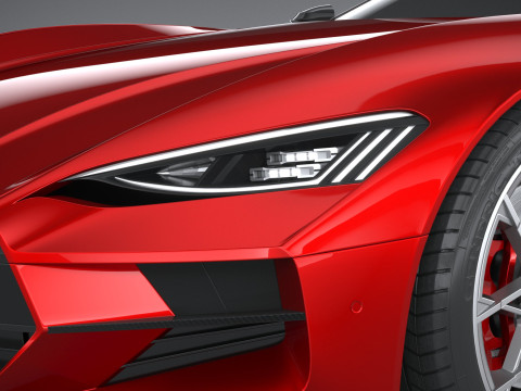 Generic Coupe 01 2025 3D Model