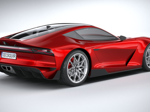 Generic Coupe 01 2025 3D Model