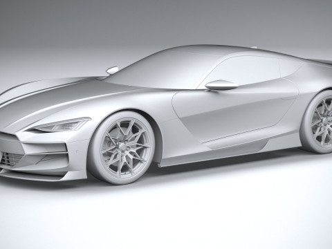 Generic Coupe 01 2025 3D Model