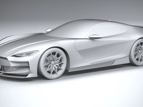 Generic Coupe 01 2025 3D Model