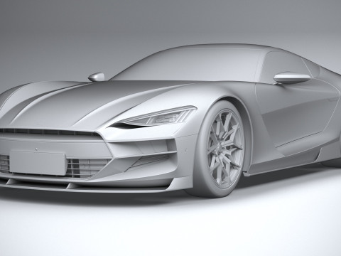 Generic Coupe 01 2025 3D Model