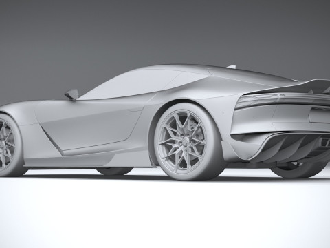 Generic Coupe 01 2025 3D Model