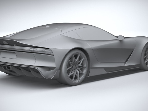 Generic Coupe 01 2025 3D Model
