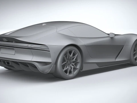 Generic Coupe 01 2025 3D Model