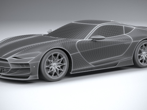 Generic Coupe 01 2025 3D Model