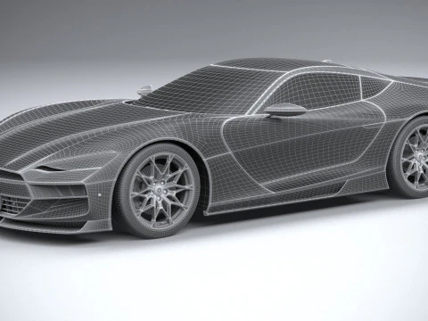 Generic Coupe 01 2025 3D Model