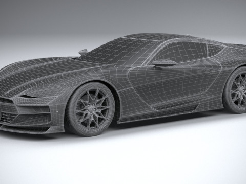 Generic Coupe 01 2025 3D Model