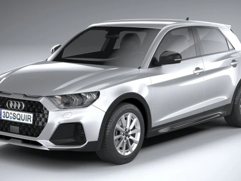 Audi A1 Basic 2024 3D Model