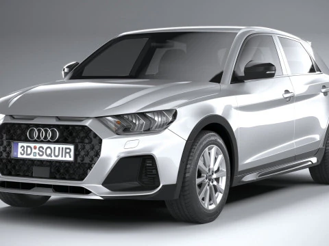 Audi A1 Basic 2024 3D Model