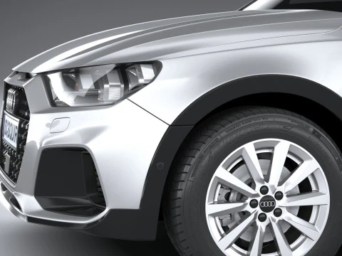 Audi A1 Basic 2024 3D Model