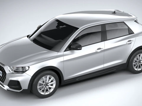 Audi A1 Basic 2024 3D Model