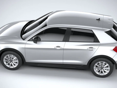 Audi A1 Basic 2024 3D Model