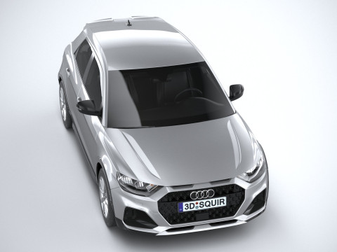 Audi A1 Basic 2024 3D Модель