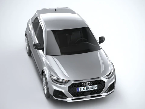 Audi A1 Basic 2024 3D Model