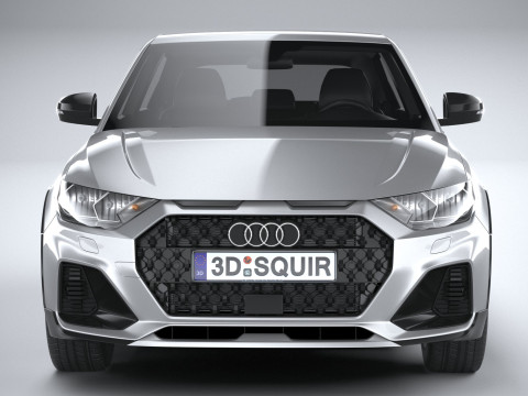 Audi A1 Basic 2024 3D Модель