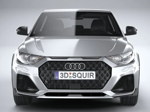 Audi A1 Basic 2024 3D Model