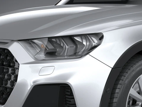 Audi A1 Basic 2024 3D Model