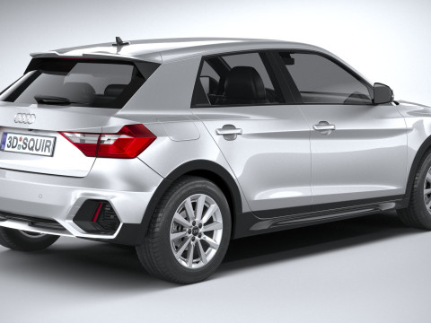 Audi A1 Basic 2024 3D Модель