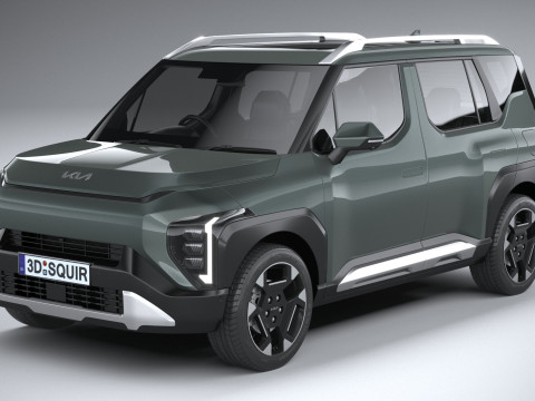 KIA Syros 2025 Modelo 3D