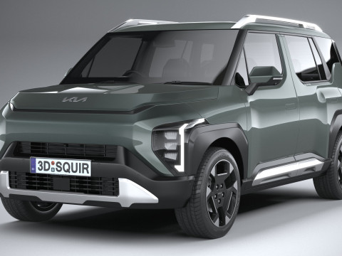 KIA Syros 2025 Modelo 3D