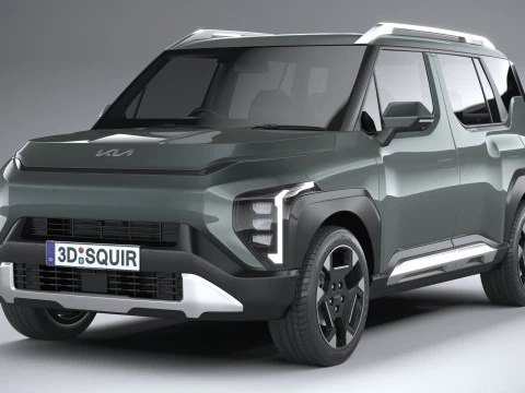 KIA Syros 2025 3D Model