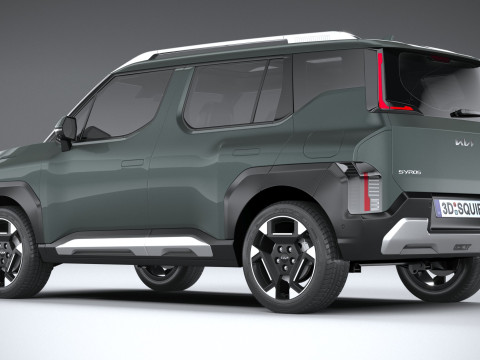 KIA Syros 2025 Modelo 3D