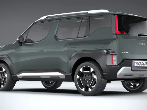 KIA Syros 2025 3D Model