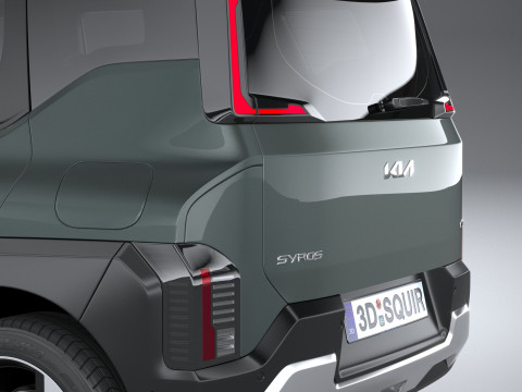 KIA Syros 2025 Modelo 3D
