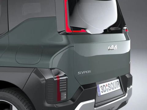 KIA Syros 2025 3D Model
