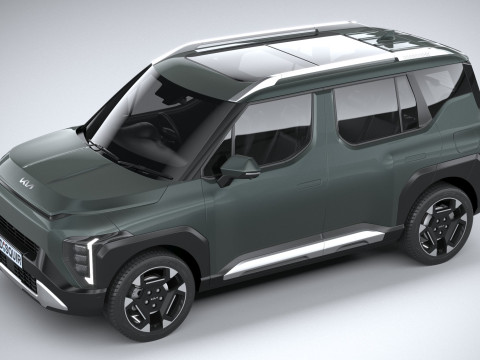 KIA Syros 2025 Modelo 3D