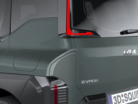 KIA Syros 2025 3D Model