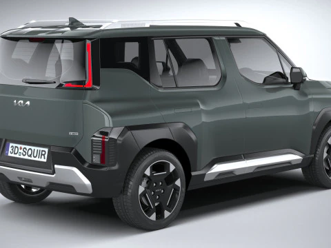 KIA Syros 2025 3D Model