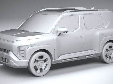 KIA Syros 2025 Modelo 3D