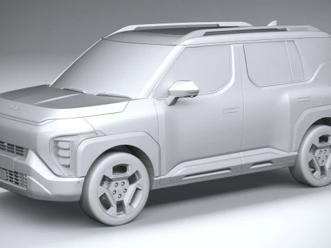 KIA Syros 2025 3D Model