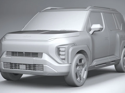 KIA Syros 2025 3D Model