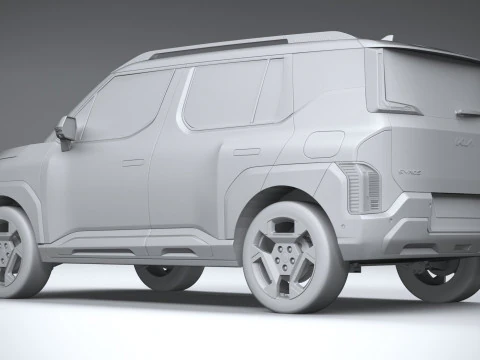 KIA Syros 2025 3D Model
