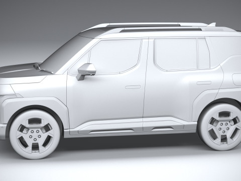 KIA Syros 2025 Modelo 3D
