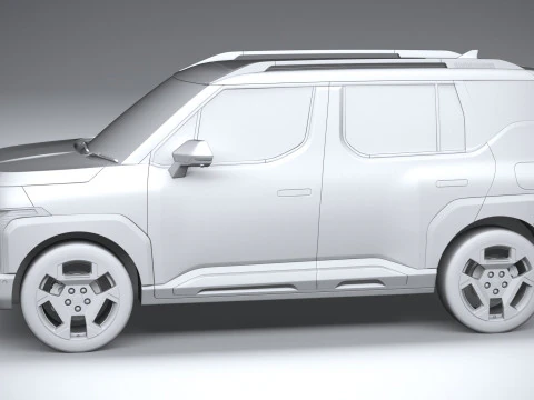 KIA Syros 2025 3D Model