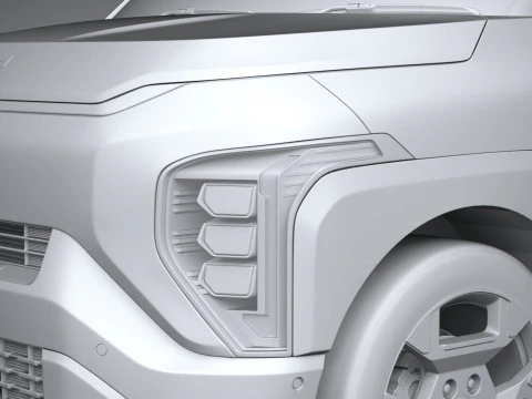 KIA Syros 2025 3D Model
