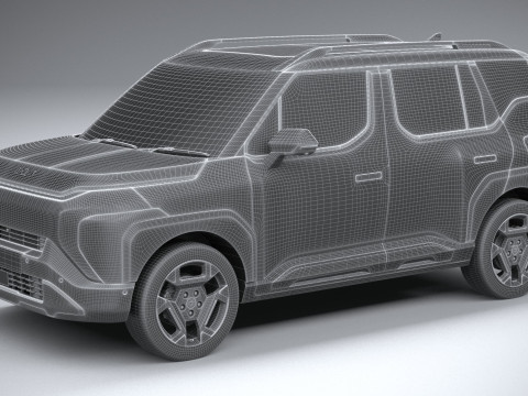 KIA Syros 2025 Modelo 3D