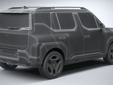 KIA Syros 2025 Modelo 3D